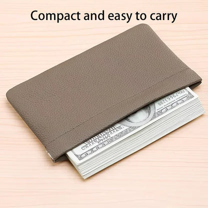 Sac de rangement en cuir PU pour portefeuille long, passeport, permis de conduire, porte-documents, câble de données, trousse à maquillage pour femmes et hommes