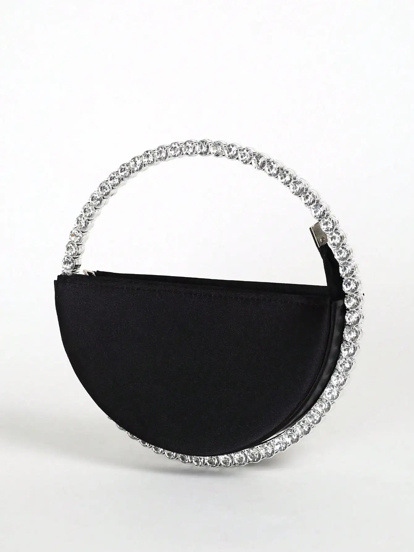 Elegant Rhinestone Novelty Bag, Classic Banquet Clutch Purse, Women's Formal Evening Handbag For Party Wedding