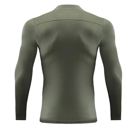 Men Children Long Sleeve Running Slim Tops Tees Sportswear Gym Fitness Compression T-shirt Outdoor Football Jersey Jogging Tight