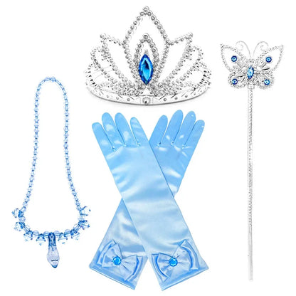 Deluxe Elegant Cinderella Princess Ball Gown Fancy Birthday Cinderella Party Dress Vestidos Costume Play Carnival Apparel