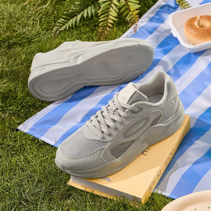Men's Casual Shoes Mesh Comfortable Versatile Breathable Leisure Thick-soled Lightweight Male Sneakers 672516713
