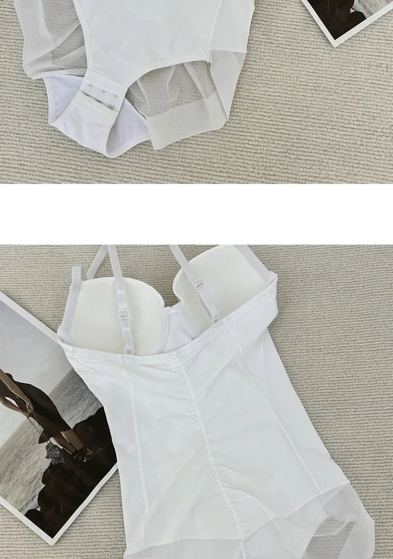 Women Shapewear Bodysuit Tight Slimming body Shaper Bodysuit with Bras