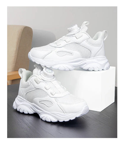 Kids Shoes Boy Casual Sneakers Platform Comfortable Black White Child School Sports Tenis Boy Shoes Children's Basketball Shoes