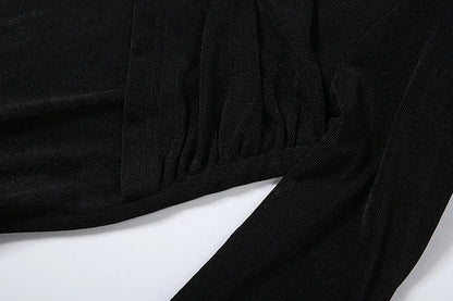 Autumn New Style Maxi Dress Women Turtleneck Full Sleeve Backless Skinny Stretch  Prom Party Ruched Elegant Vestidos