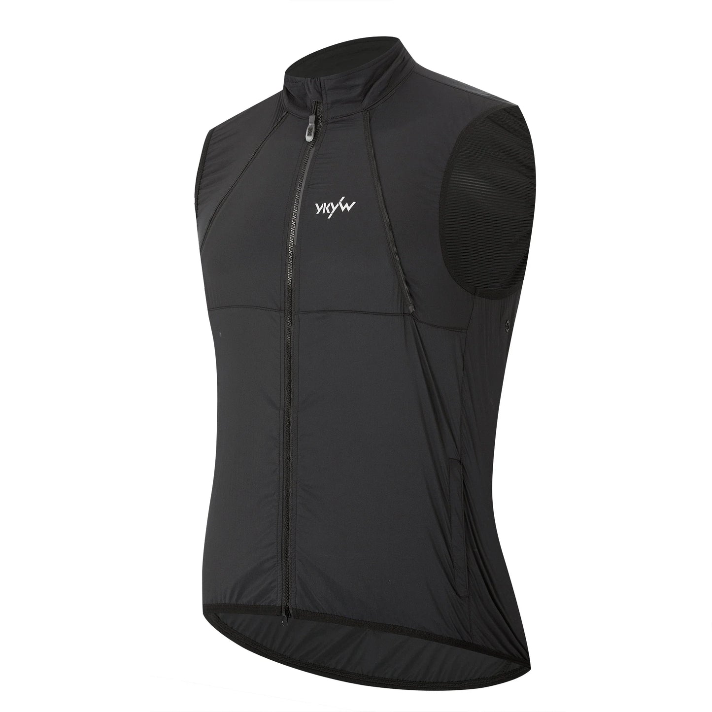 Men's Cycling 2-in-1 Jacket Waterproof Windproof Bicycle Jersey 6 pockets breathable Road Bike Gilet MTB Riding Clothes