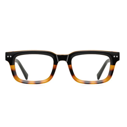 Men's glasses Square Classic Business Anti-Blue Light Reading Glasses Myopia Hyperopia Prescription Customized PFD2189