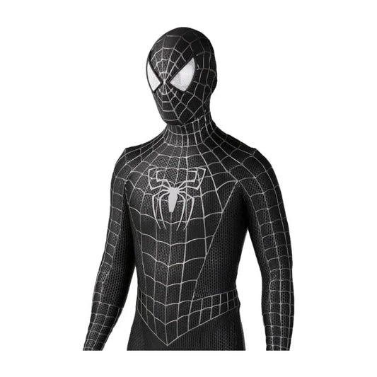Toby Black Spider Man Costume Spider Man Cosplay Costume Black Spider Man Tight Zentai Bodysuit Carnival Superhero party suit