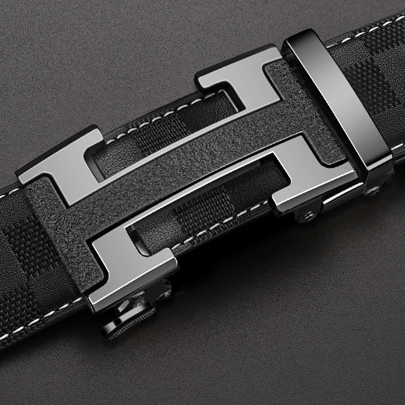 Luxury belt for men Genuine leather belt Alloy buckle, automatic buckle belt, men's designer belts, men's gifts