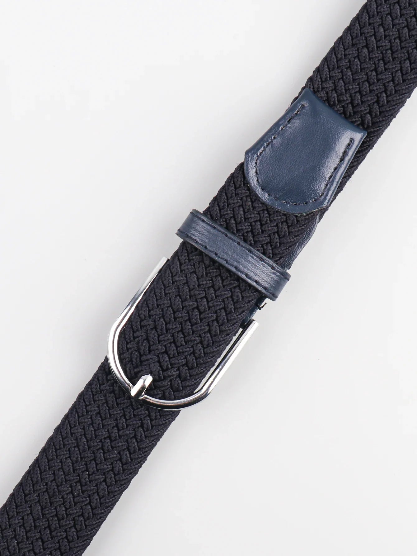 A casual, versatile multi-color elastic band for women, a retro-style belt suitable for both men and young people, a woven belt