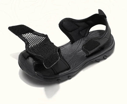 Kids Beach Water Sandals for Boys New Summer Girls Casual Shoes Closed Toe Anti-Collision Children Walking Sandials