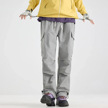 Men's Water-repellent Hiking Pants Scratch Resistance Fashion Cargo Pants Breathable Trousers Fishing Camping Pants
