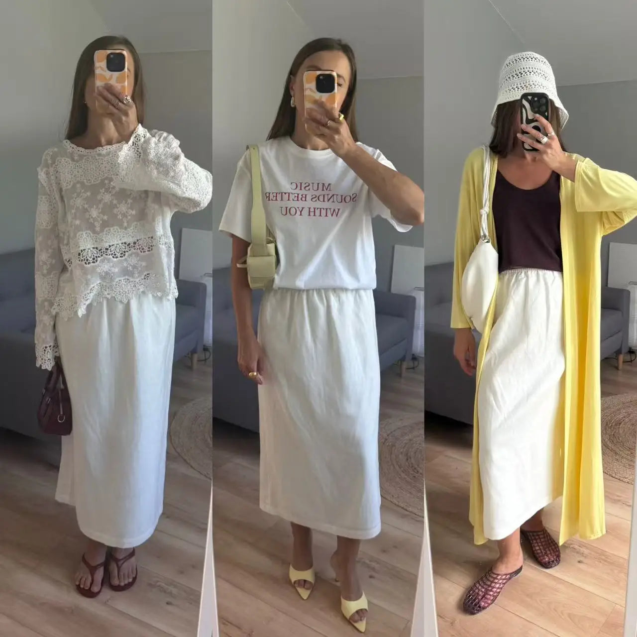 تنانير أزياء صيف 2025 للنساء