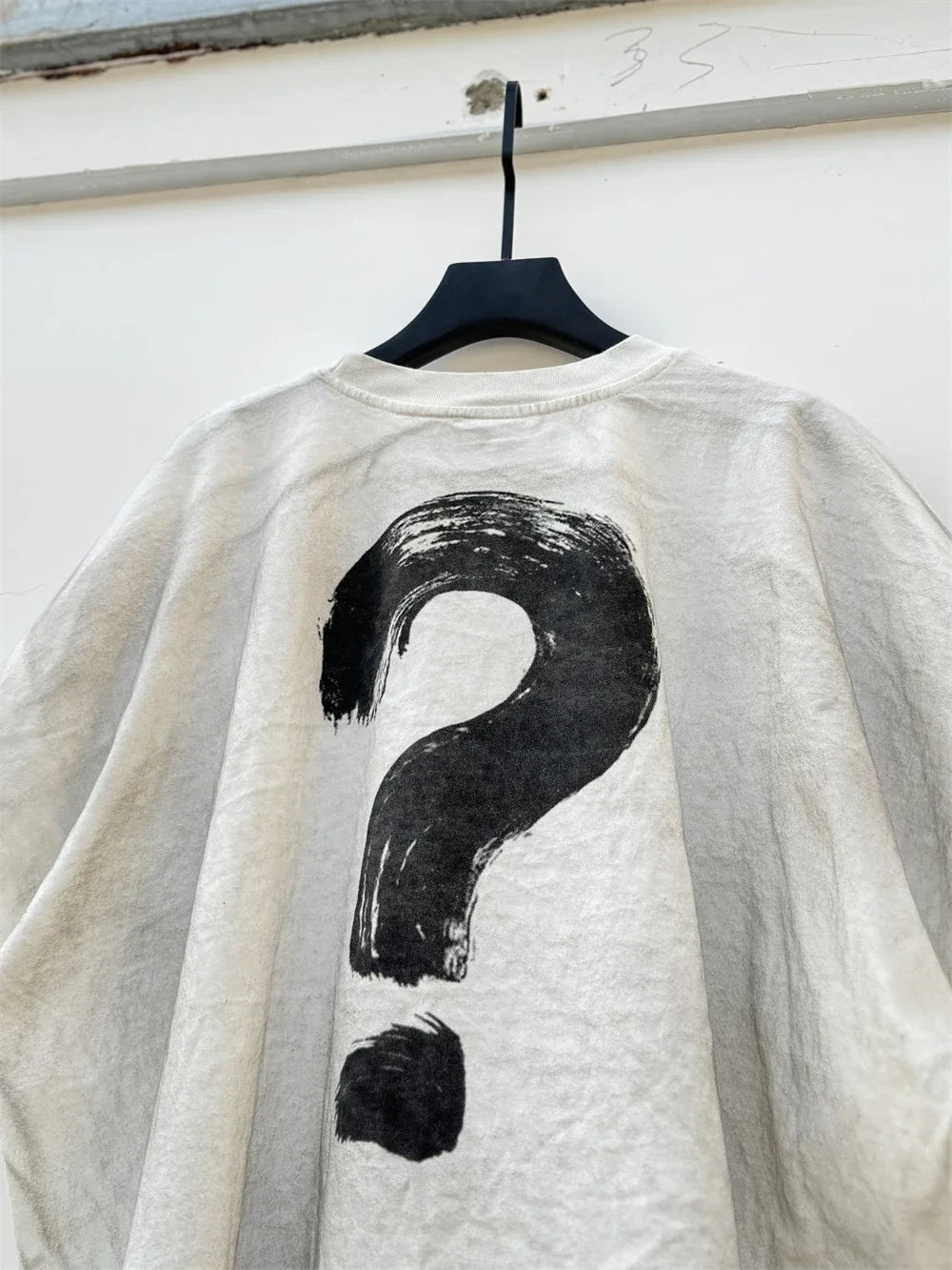 WHAT THE HELL Saint T-Shirts Men Women Best Quality Heavy spray dirty dirty soil air Washed TEE Vintage T Shirt