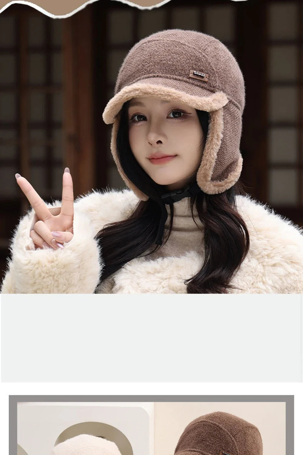 Russian Hat New Thick Warm Winter Htas for Men Women Fleece Lined Riding Hat Male Female Snow Ski Earflap Cap Bomber Hat
