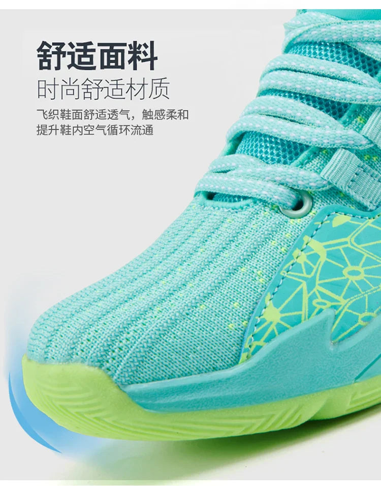 2026 Kids Sneakers Boys Basketball Shoes Children's Casual Shoes Outdoor Training Running Sneakers Child Non-slip Comfortable 8