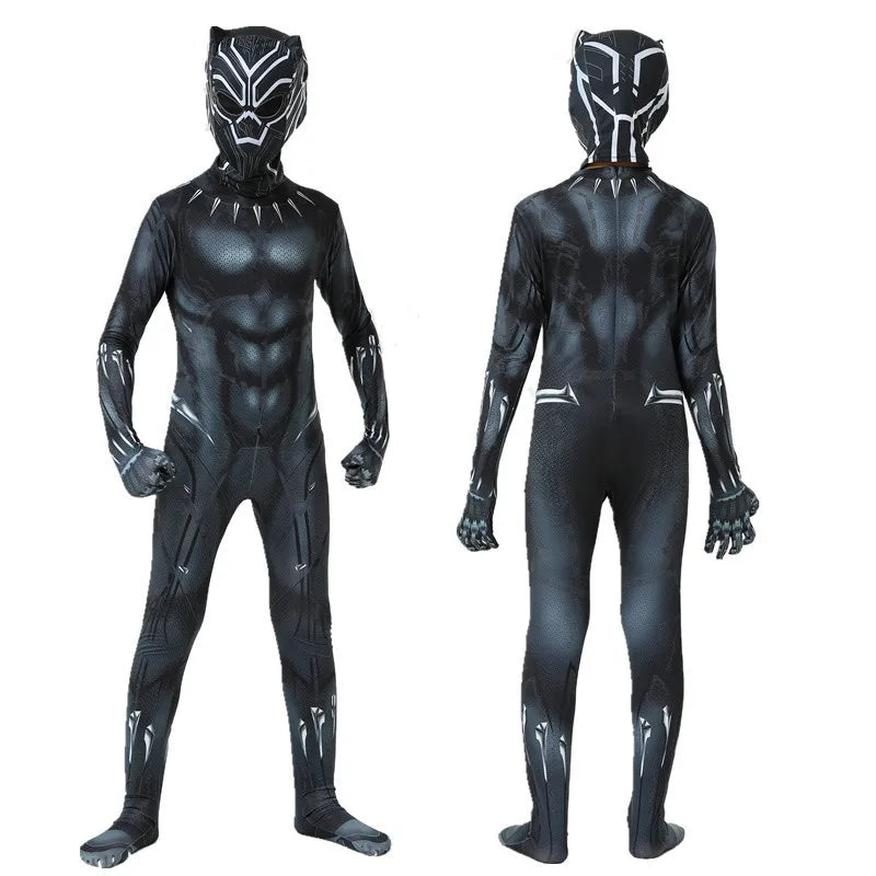 The Flash Black Panther America Cosplay Costume Bodysuit Jumpsuit Halloween for Kids Adult Jumpsuit  Toys Venom Symbiote