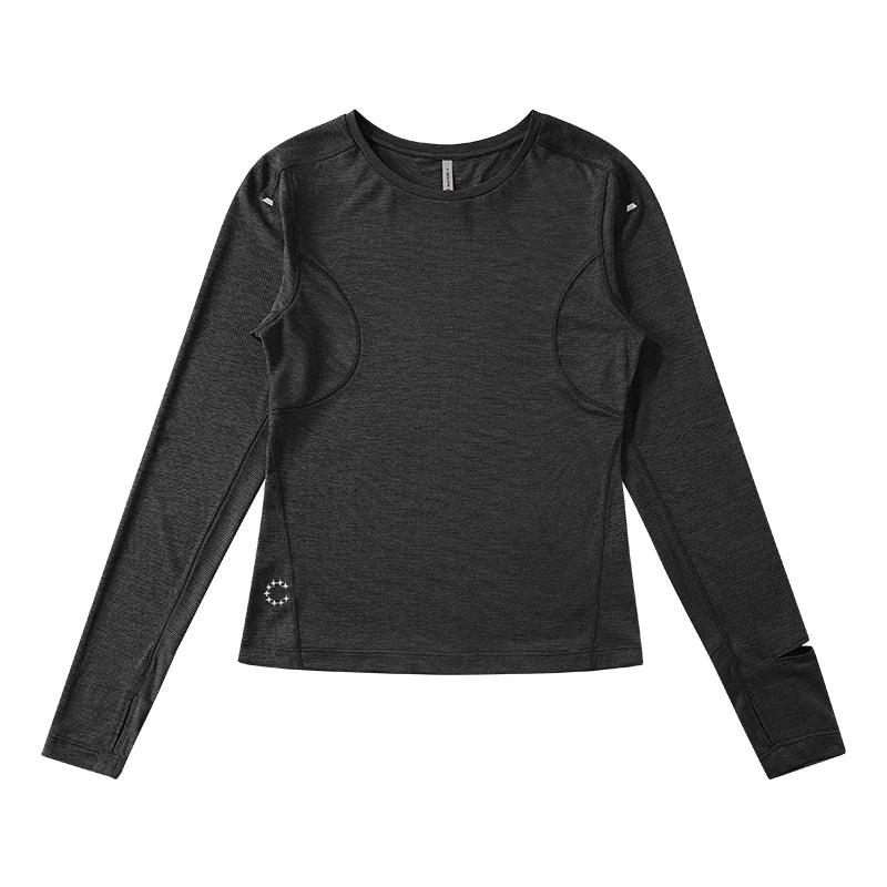 Rudolf Lightweight Quick - Dry Long - Sleeve Running T - Shirt | Breathable Outdoor Top  Summer Women's Long-sleeve Sportswear