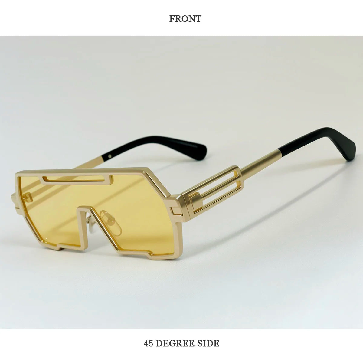Square Steampunk Sunglasses Women 2026 One Pieces UV400 Protection Sunglass Men Brand Design Fashion Glasses Gafas De Sol Hombre