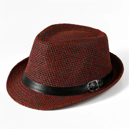 Summer New British Style Panama Hat for Men and Women, Gentleman's Jazz Hat, Breathable Beach Hat