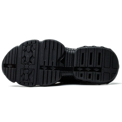 Rotating Button Safety Shoes Men Steel Toe Sneaker Air Cushion Work Shoes Man Puncture Proof Work Safety Boots Protective Shoes