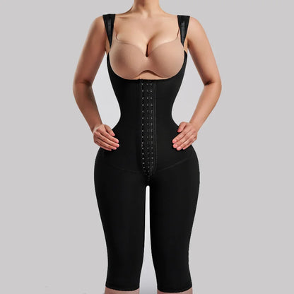 Women's Double High Compression Underwear High-back Hourglass Girdle Waist Trainer Post-operative Shaper Fajas Colombianas