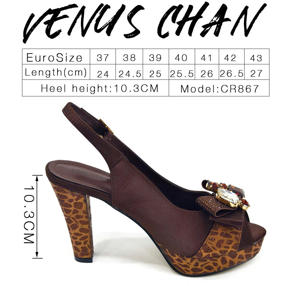 2024 Newest INS Style Black Color Elegant Women High Heels Nigeria Popular Designer African Ladies Shoes And Bag Set
