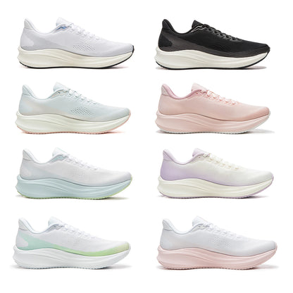 Women's RED HARE 9 Racing Running Shoes LIGHT FOAM ULTRA Breathable Stable Anti-slip LiNing Training Sneakers ARPW004