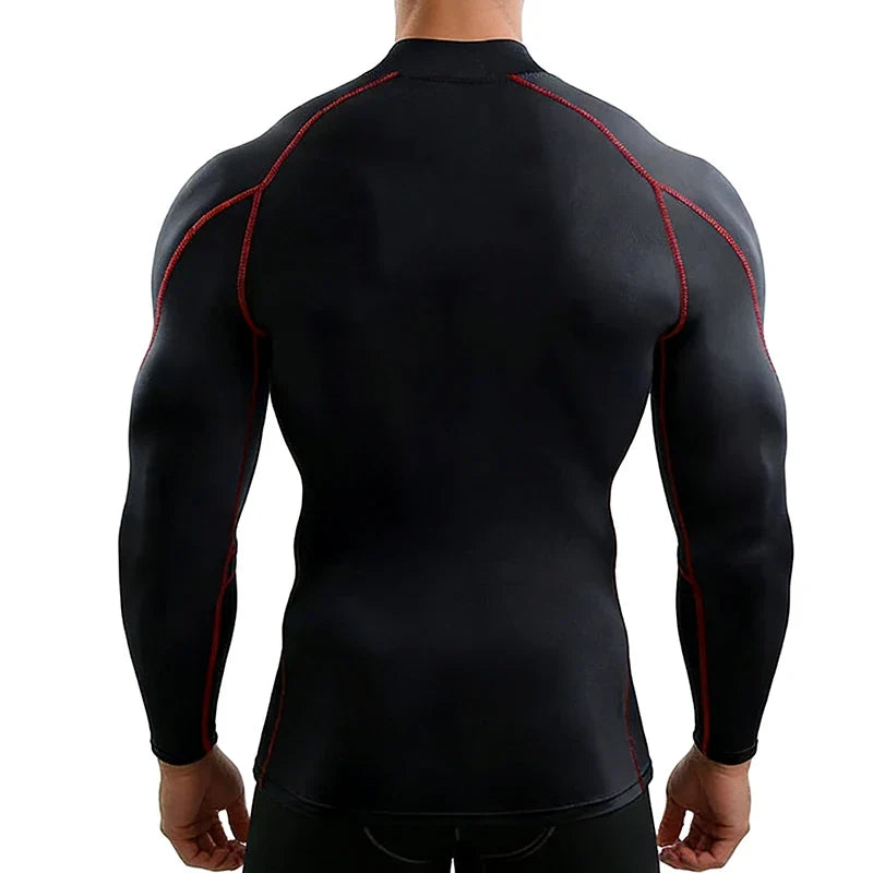 Men Running T shirt Quick Dry Bodybuilding Sport Shirt Long Sleeve Shirts Compression Top Fitness Tight Rashgard Gym T-Shirt Men