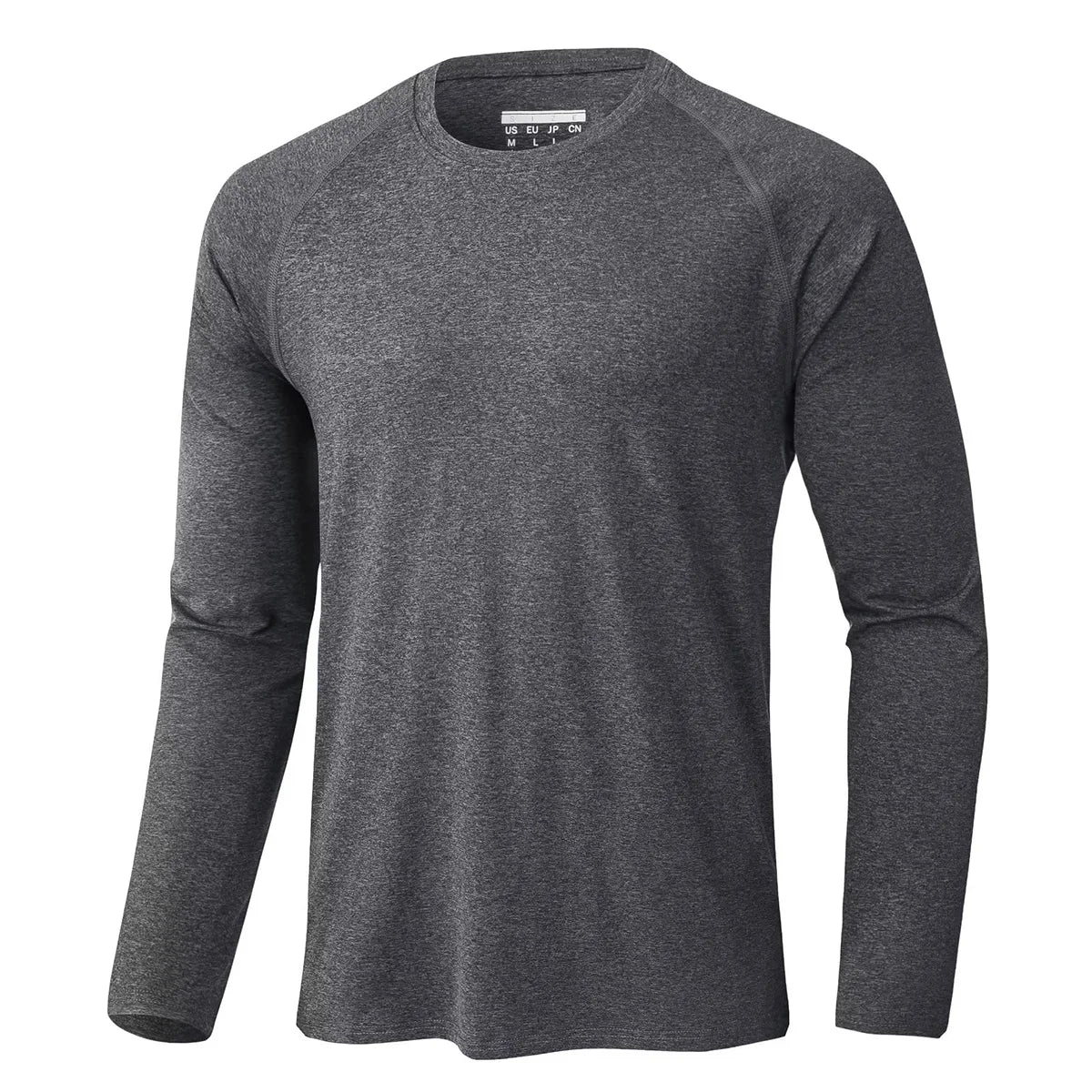 Men's UPF 50+ Shirts Summer Long Sleeve Lightweight T-Shirt Quick Dry Breathable Shirt Outdoor Sport Gym Running Tops
