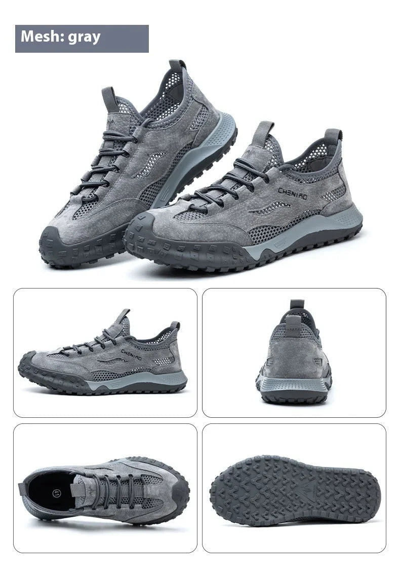 protective work shoes for summer mesh breathable sneakers lightweight safety shoes industrial working boots with plastic toe