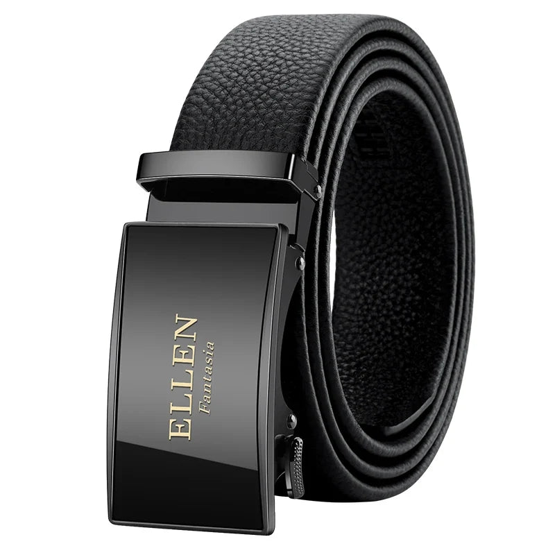 Men Belt Genuine Leather belt for men Alloy buckle ratchet belts Men Designer Belt Automatic belts 벨트