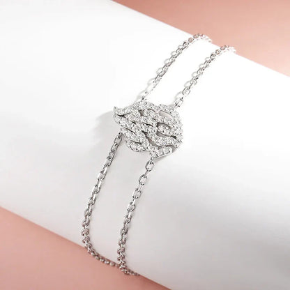 Certified Full Moissanite Bracelets for Women Men S925 Sterling Silver Plated 18k Jewelry Haesh Sheli By ShiranAloni