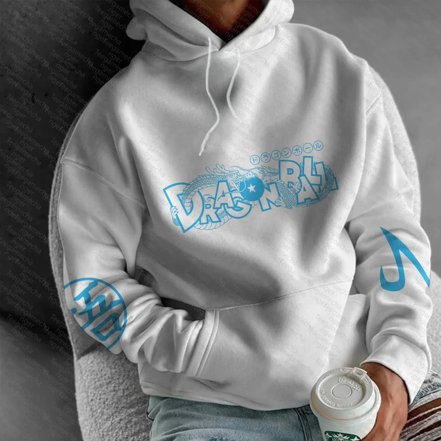 Dragon Ball Hoodie - Premium Cotton, Breathable & Elastic | Stylish Pullover Hoodie | Perfect Hoody for Anime & Casual Outings!