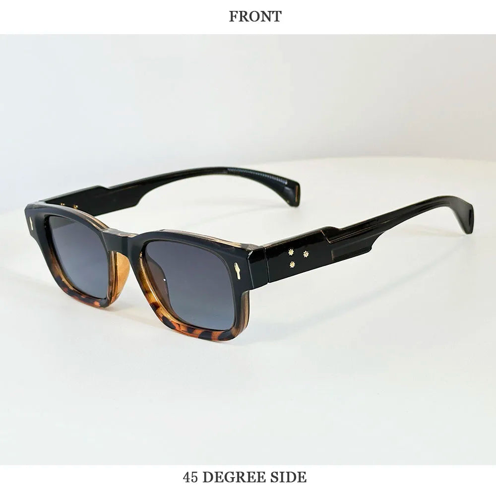 Fashion Sunglass Men Vintage Square Sunglasses Women 2025 Trendy Glasses Gafas De Sol Hombre Lunette Soleil Femme Dropshipping