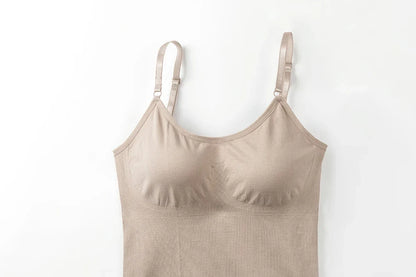 One-Piece Bodysuit for Women Tummy Control Shapewear Sculpting Shorts Body Shaper Slimming Tank Tops Butt Lifter Underwear