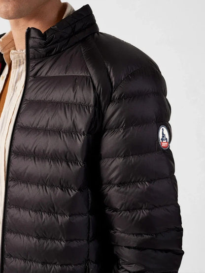 Europe Spring Autumn Embroidery Men Women With Zipper Sleeveless Vest Front Going Out Light Thin Hooded Down Long sleeves Jacket