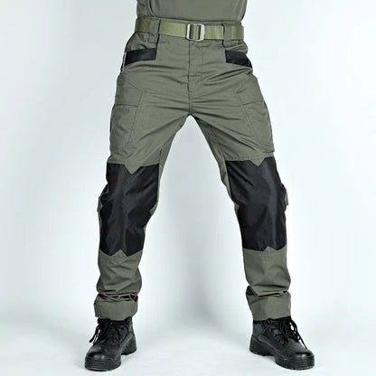 Military Tactical Pants  Men Cargo Trousers Waterproof Multi-pocket Casual Wear-Resistant Cargo Pants Climbing Outdoor Workwear
