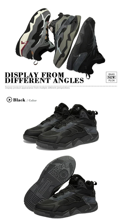 New Men's Shoes Outdoors Walking Sneakers Waterproof Shoes Comfort Tenis for Men Non-Slip