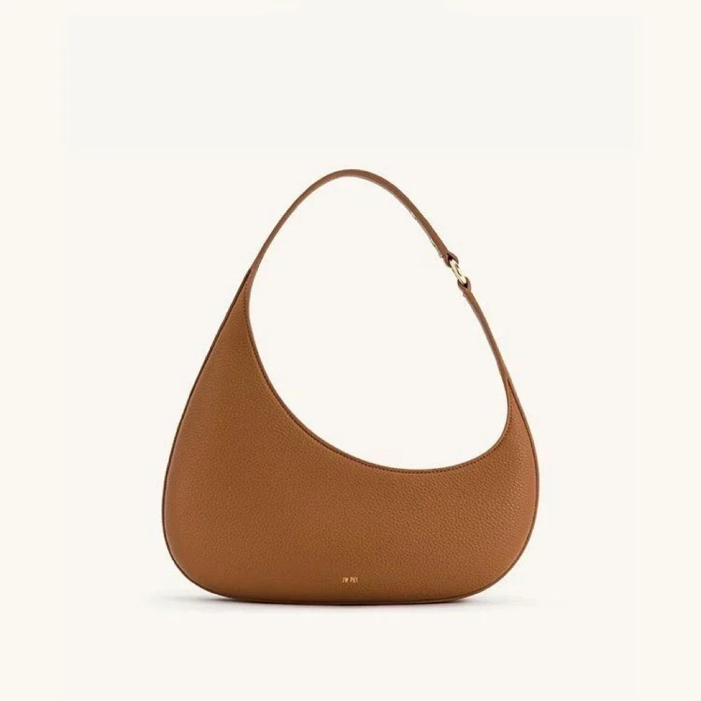 JW 2025 New Sailboat Bag Crossbody Bag French-Style Underarm Bag Commuter Handbag Small Handheld Bag Shoulder Crescent Bag