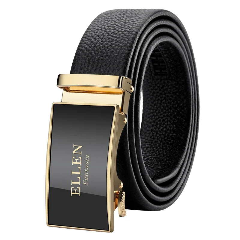 Men Belt Genuine Leather belt for men Alloy buckle ratchet belts Men Designer Belt Automatic belts 벨트