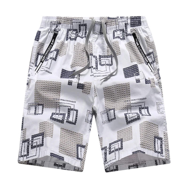 Men's Sweatpants Baggy Comfortable Shorts Male Casual Travel Outdoor Sports Bermuda Shorts Elastic Waist Y2K Print Half Pants