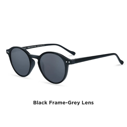 (S Size) Retro Circular Polarized Sunglasses 2026 2025 Men Women Vintage Small Round Sun Glasses UV400 Goggles Shades