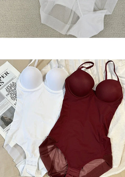 Women Shapewear Bodysuit Tight Slimming body Shaper Bodysuit with Bras