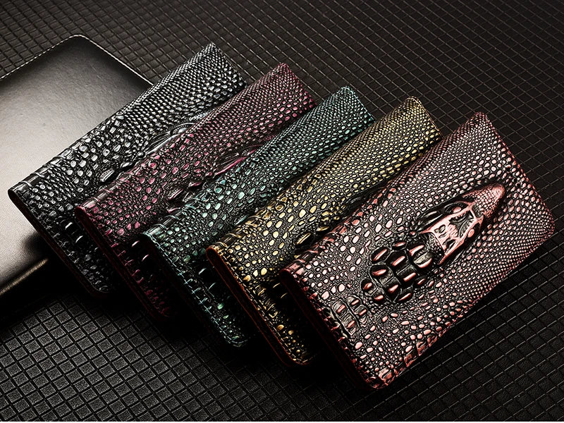 Luxury Genuine Leather Case for iPhone 17 AIR 16 E 15 14 13 12 11 Pro Max Plus Mini flip Magnetic slot Wallet Cover coque.