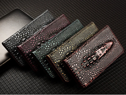 Luxury Genuine Leather Case for iPhone 17 AIR 16 E 15 14 13 12 11 Pro Max Plus Mini flip Magnetic slot Wallet Cover coque.