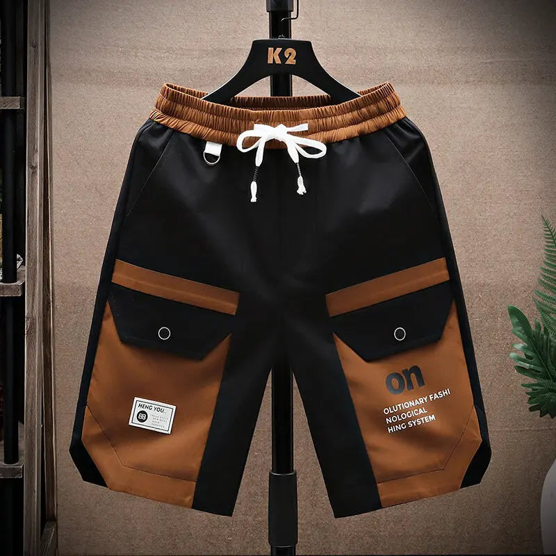 2025 summer Men's Beach Shorts men fashion Shorts Quick-Drying Shorts man Summer Thin Beach Pants Trendy Basketball Beach Pants