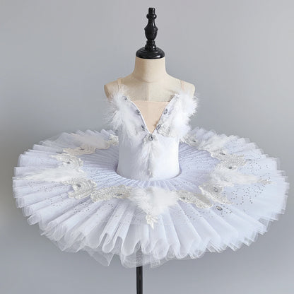 Princess Performance Fairy Tutu Kids Clothes Ballet Leotards for Girls Dress Stage Costumes Dance Wear Summer Children Clothing