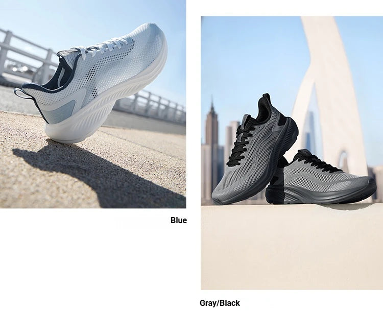 Wear-resistant Comfortable Shock Absorb Lightweight stable Breathable Male Jogging Sneakers 672612223F