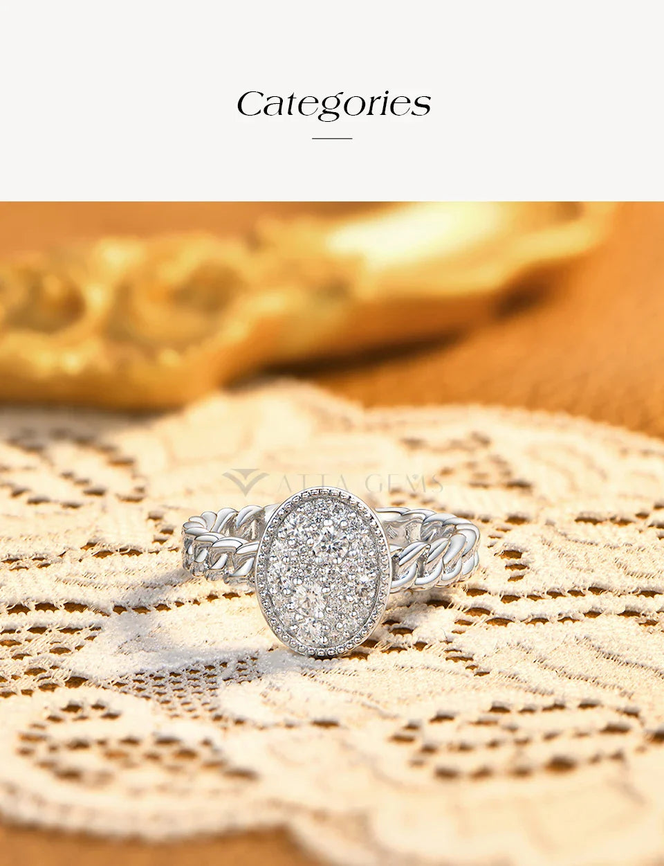 New Original Full Moissanite Rings for Women s925 Sterling Silver Ring  Fried Dough Twists Light Luxury Wedding Jewelry