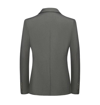 2025 Men's Slim Fit Business Casual Blazer High Quality Fashion All-in-One Banquet Korean Style Handsome Trend for All Seasons